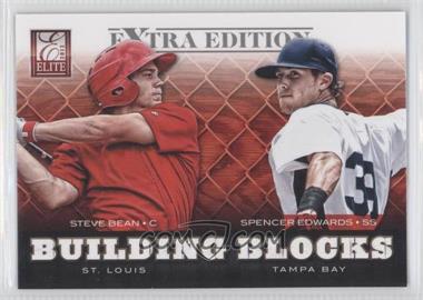 2012 Elite Extra Edition - Building Blocks Dual #4 - Spencer Edwards, Steve Bean