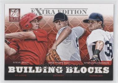 2012 Elite Extra Edition - Building Blocks Trio #7 - Steve Bean, Jake Thompson, Spencer Edwards