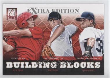 2012 Elite Extra Edition - Building Blocks Trio #7 - Steve Bean, Jake Thompson, Spencer Edwards