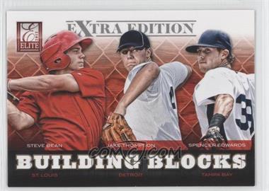 2012 Elite Extra Edition - Building Blocks Trio #7 - Steve Bean, Jake Thompson, Spencer Edwards