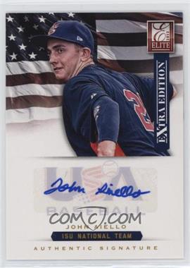 2012 Elite Extra Edition - USA Baseball 15U Team Signatures #1 - John Aiello /125