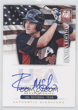 2012 Elite Extra Edition - USA Baseball 18U Team Signatures #RM - Reese McGuire /299