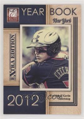 2012 Elite Extra Edition - Yearbook #12 - Gavin Cecchini