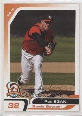 2012 Grandstand Bowie Baysox - [Base] #32 - Pat Egan