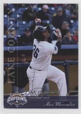 2012 Grandstand Lake County Captains - [Base] #36 - Alex Monsalve