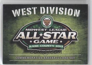 2012 Grandstand Midwest League All-Star Game - [Base] #HEAD - Header Card