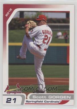 2012 Grandstand Springfield Cardinals - [Base] #_SCGO - Scott Gorgen