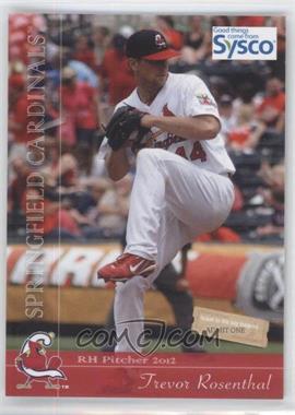 2012 Grandstand Sysco Springfield Cardinals - [Base] #44 - Trevor Rosenthal