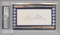 Gary Peters [Cut Signature] #/24