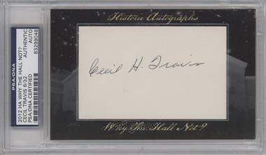 2012 Historic Autographs Why the Hall Not? Cut Autographs - [Base] #_CETR - Cecil Travis /32 [PSA/DNA Uncirculated Encased]
