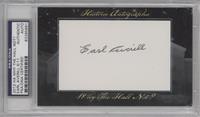 Earl Averill [PSA/DNA Uncirculated Encased] #/11