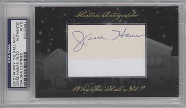2012 Historic Autographs Why the Hall Not? Cut Autographs - [Base] #_JEHA - Jesse Haines /20 [PSA/DNA Uncirculated Encased]