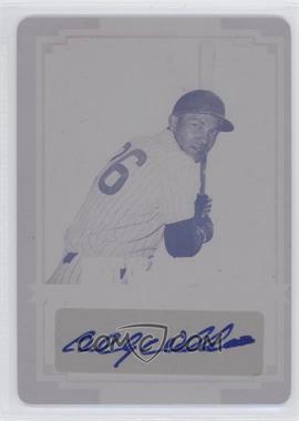 2012 Leaf Best of Baseball - [Base] - Printing Plate Magenta Autographs #BA-BW1 - Billy Williams /1