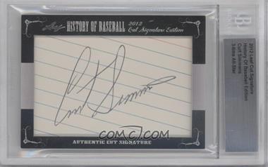 2012 Leaf History of Baseball Cut Signature Edition - [Base] #_CUSI - Curt Simmons [BGS Authentic]