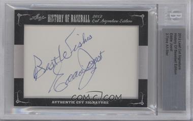 2012 Leaf History of Baseball Cut Signature Edition - [Base] #_EDJO - Eddie Joost [Cut Signature]