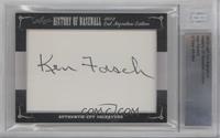 Ken Forsch [Cut Signature]