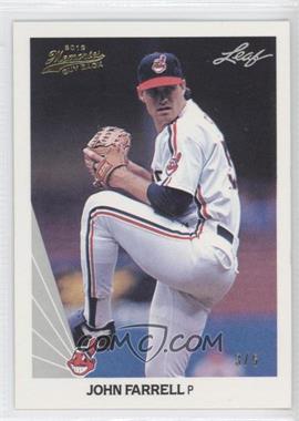 2012 Leaf Memories - 1990 Leaf Buy Back - Gold Foil #22 - John Farrell /5