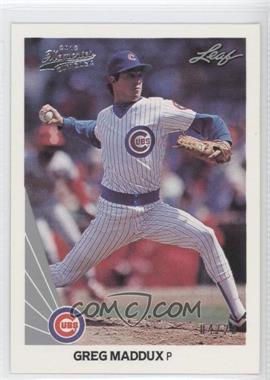 2012 Leaf Memories - 1990 Leaf Buy Back - Silver Foil #25 - Greg Maddux /20