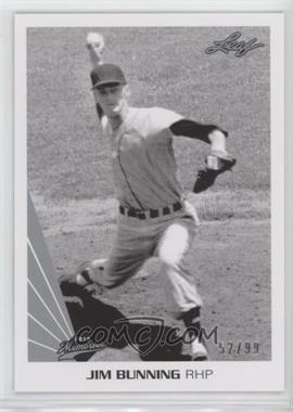 2012 Leaf Memories - [Base] #562 - Jim Bunning /99