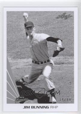 2012 Leaf Memories - [Base] #562 - Jim Bunning /99