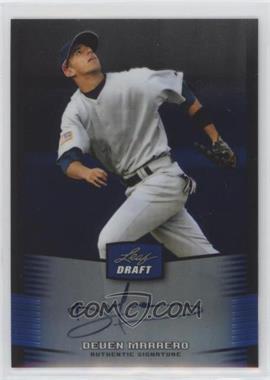 2012 Leaf Metal Draft - [Base] - Blue #BA-DM1 - Deven Marrero /25