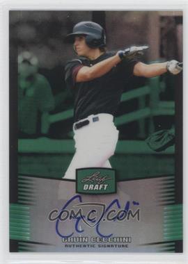 2012 Leaf Metal Draft - [Base] - Green #BA-GC1 - Gavin Cecchini /10