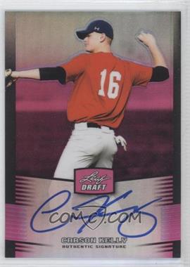 2012 Leaf Metal Draft - [Base] - Pink #BA-CK1 - Carson Kelly /25