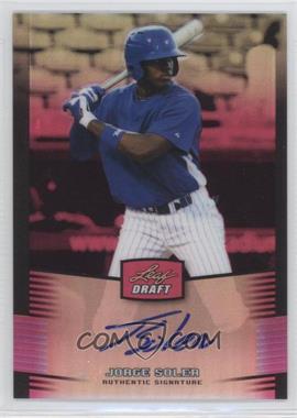 2012 Leaf Metal Draft - [Base] - Pink #BA-JS1 - Jorge Soler /25