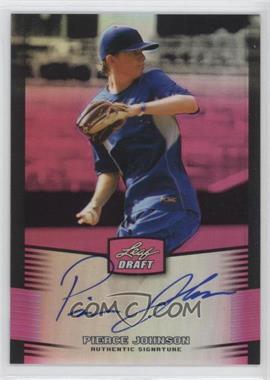 2012 Leaf Metal Draft - [Base] - Pink #BA-PJ1 - Pierce Johnson /25