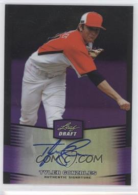 2012 Leaf Metal Draft - [Base] - Purple #BA-TG1 - Tyler Gonzales /25