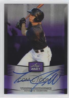 2012 Leaf Metal Draft - [Base] - Purple #BA-TJ1 - Travis Jankowski /25