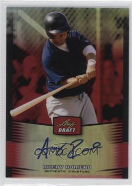 2012 Leaf Metal Draft - [Base] - Red #BA-AR2 - Avery Romero /5