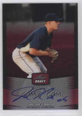 2012 Leaf Metal Draft - [Base] - Red #BA-JDC - Joe DeCarlo /5