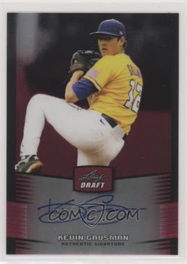 2012 Leaf Metal Draft - [Base] - Red #BA-KG1 - Kevin Gausman /5