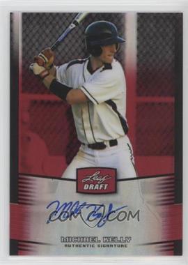 2012 Leaf Metal Draft - [Base] - Red #BA-MK1 - Michael Kelly /5