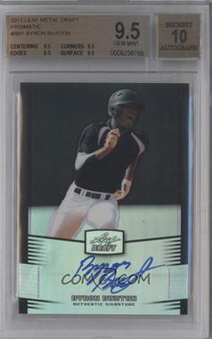 2012 Leaf Metal Draft - [Base] - Silver #BA-BB1 - Byron Buxton /99 [BGS 9.5 GEM MINT]