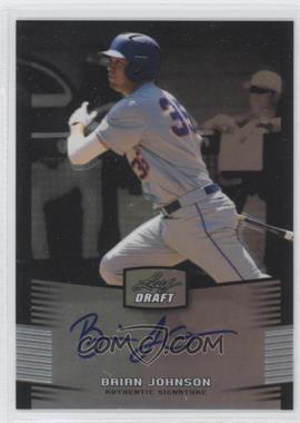 2012 Leaf Metal Draft - [Base] - Silver #BA-BJ1 - Brian Johnson /99