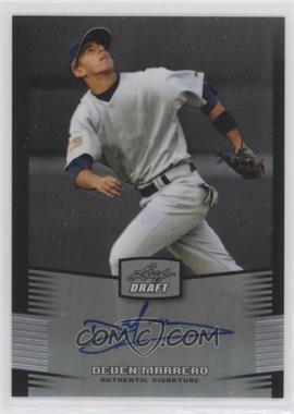 2012 Leaf Metal Draft - [Base] - Silver #BA-DM1 - Deven Marrero /99