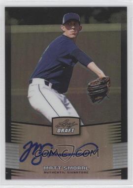 2012 Leaf Metal Draft - [Base] - Silver #BA-MS2 - Matt Smoral /99