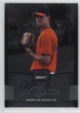 2012 Leaf Metal Draft - [Base] #BA-MA1 - Martin Agosta