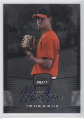 2012 Leaf Metal Draft - [Base] #BA-MA1 - Martin Agosta