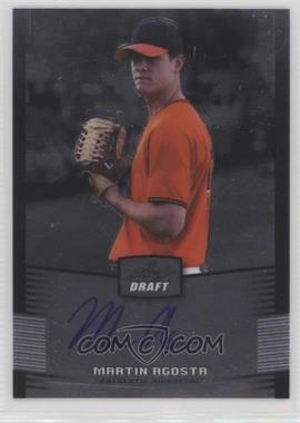 2012 Leaf Metal Draft - [Base] #BA-MA1 - Martin Agosta