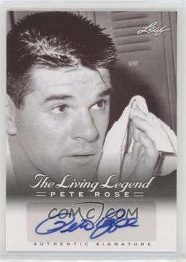 2012 Leaf Pete Rose The Living Legend - Autographs #AU-30 - Pete Rose