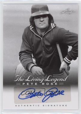2012 Leaf Pete Rose The Living Legend - Autographs #AU-31 - Pete Rose