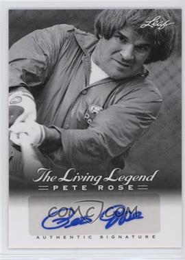 2012 Leaf Pete Rose The Living Legend - Autographs #AU-41 - Pete Rose