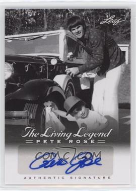 2012 Leaf Pete Rose The Living Legend - Autographs #AU-8 - Pete Rose