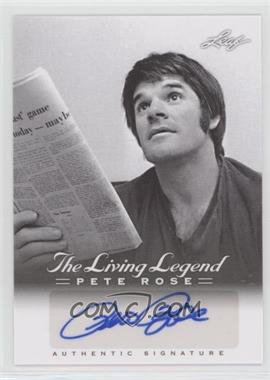 2012 Leaf Pete Rose The Living Legend - Autographs #AU-9 - Pete Rose