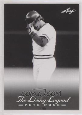 2012 Leaf Pete Rose The Living Legend - [Base] #48 - Pete Rose