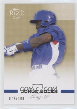2012 Leaf Rize Draft - [Base] - Gold #84 - Jorge Soler /100