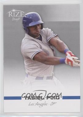 2012 Leaf Rize Draft - [Base] #67 - Yasiel Puig